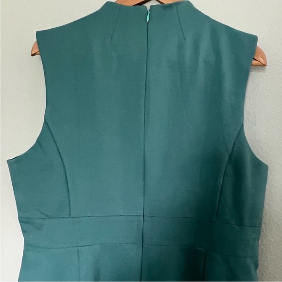 J crew 365 ponte knit sheath mock neck dress in Turquoise - Picture 2 of 4